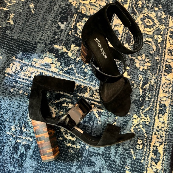 Jeffrey Campbell Adrena Ankle Strap Sandal 6.5 - Picture 7 of 16